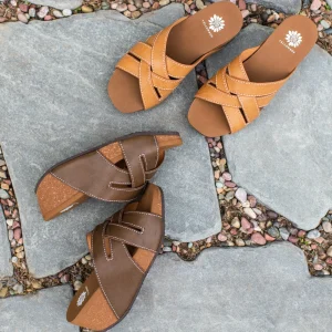 Women Yellow Box Heels & Wedges>Clever Wedge Sandal