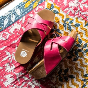 Women Yellow Box Sandals>Clever Wedge Sandal