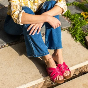 Women Yellow Box Sandals>Clever Wedge Sandal