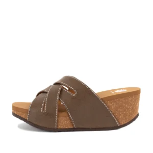 Women Yellow Box Heels & Wedges>Clever Wedge Sandal