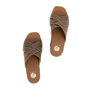 Women Yellow Box Sandals>Clever Wedge Sandal