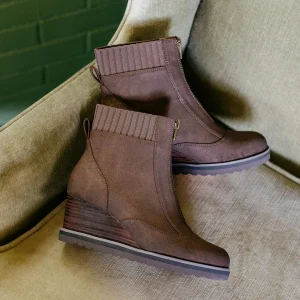 Women Yellow Box Boots & Booties>Corado Wedge Boot