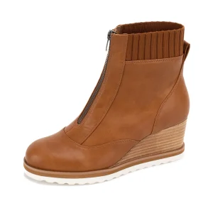 Women Yellow Box Boots & Booties>Corado Wedge Boot