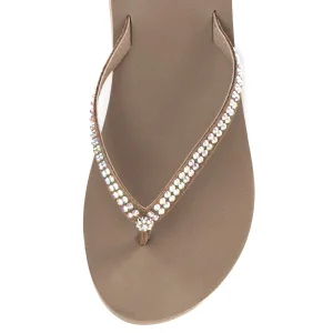 Women Yellow Box Flip Flops>Custard Wedge Sandal