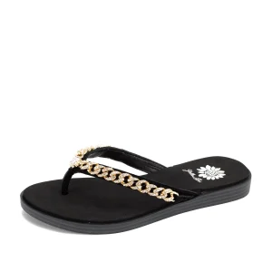 Women Yellow Box Flip Flops>Dana Flip Flop Sandal