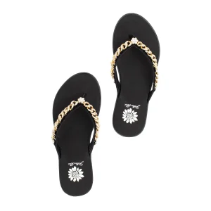 Women Yellow Box Flip Flops>Dana Flip Flop Sandal
