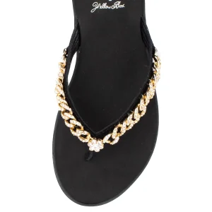 Women Yellow Box Flip Flops>Dana Flip Flop Sandal