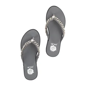 Women Yellow Box Flip Flops>Dana Flip Flop Sandal