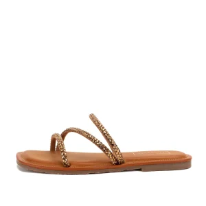 Women Yellow Box Sandals>Darian Flat Sandal