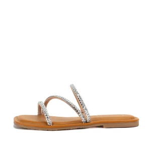 Women Yellow Box Sandals>Darian Flat Sandal