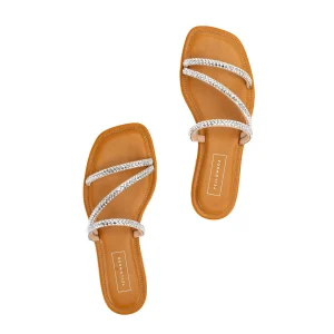 Women Yellow Box Sandals>Darian Flat Sandal