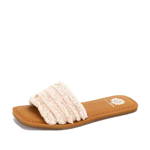 Women Yellow Box Slides>Darlah