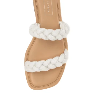 Women Yellow Box Slides>Davie Flat Sandal