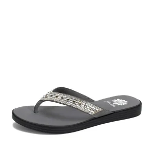 Women Yellow Box Flip Flops>Dedrah