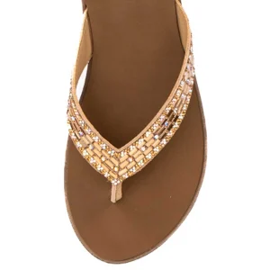 Women Yellow Box Flip Flops>Dedrah