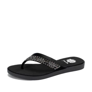 Women Yellow Box Flip Flops>Dedrah