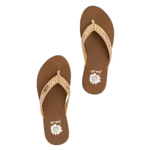 Women Yellow Box Sandals>Dedrah