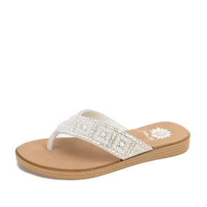 Women Yellow Box Sandals>Delana Flip Flop Sandal