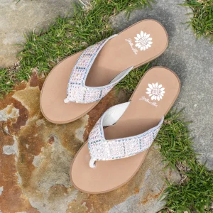 Women Yellow Box Sandals>Delana Flip Flop Sandal