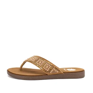 Women Yellow Box Sandals>Delana Flip Flop Sandal