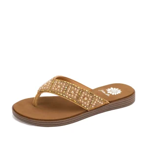 Women Yellow Box Sandals>Delana Flip Flop Sandal