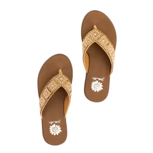 Women Yellow Box Flip Flops>Delana Flip Flop Sandal