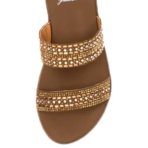 Women Yellow Box Slides>Delfie