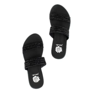 Women Yellow Box Slides>Delfie