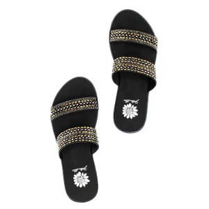 Women Yellow Box Slides>Delfie