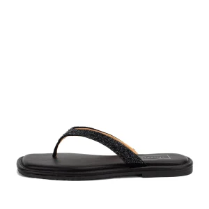 Women Yellow Box Sandals>Della Rhinestone Sandal