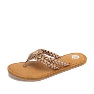 Women Yellow Box Sandals>Devina Flat Sandal