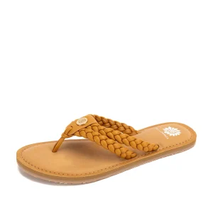 Women Yellow Box Sandals>Devina Flat Sandal