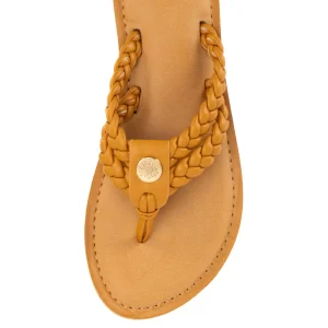 Women Yellow Box Sandals>Devina Flat Sandal