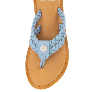 Women Yellow Box Sandals>Devina Flat Sandal