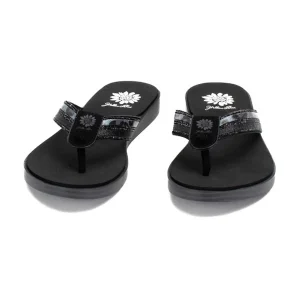 Women Yellow Box Flip Flops>Deycor