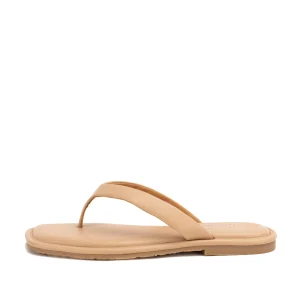 Women Yellow Box Flip Flops>Durham Flat Sandal