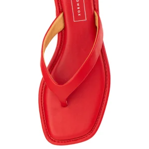 Women Yellow Box Flip Flops>Durham Flat Sandal