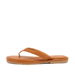 Women Yellow Box Flip Flops>Durham Flat Sandal
