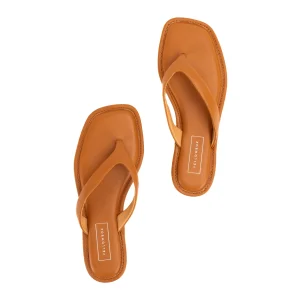 Women Yellow Box Flip Flops>Durham Flat Sandal