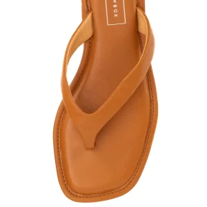 Women Yellow Box Flip Flops>Durham Flat Sandal