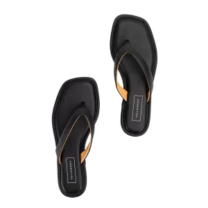 Women Yellow Box Flip Flops>Durham Flat Sandal