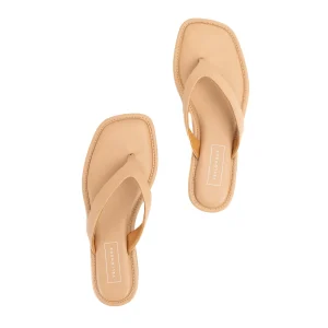 Women Yellow Box Flip Flops>Durham Flat Sandal