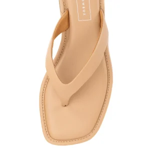 Women Yellow Box Flip Flops>Durham Flat Sandal
