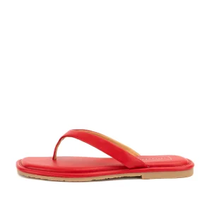 Women Yellow Box Flip Flops>Durham Flat Sandal