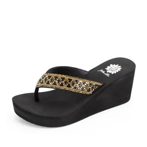 Women Yellow Box Heels & Wedges>Etta Wedge Sandal