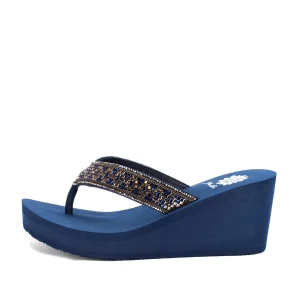 Women Yellow Box Heels & Wedges>Etta Wedge Sandal