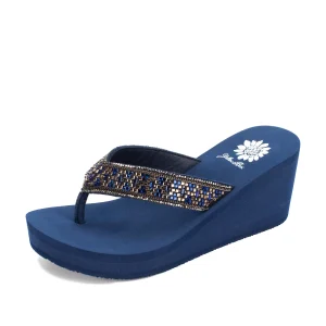 Women Yellow Box Heels & Wedges>Etta Wedge Sandal