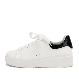 Women Yellow Box Sneakers & Flats>Evodia Lace Up Sneaker