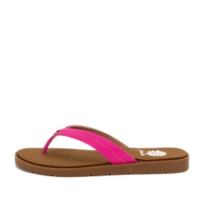 Women Yellow Box Flip Flops>Fallen Logo Sandal