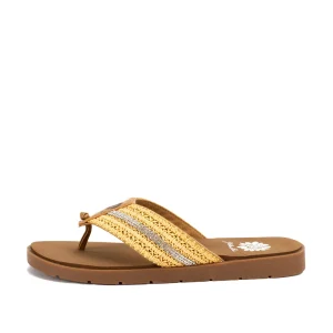 Women Yellow Box Flip Flops>Fania Flip Flop Sandal